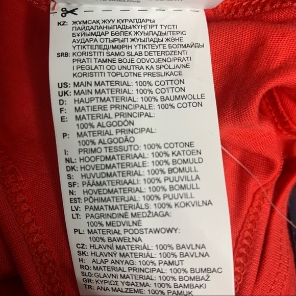 Reebok New With Tags Red TE Graphic Tank Size Large Women’s - Picture 8 of 9